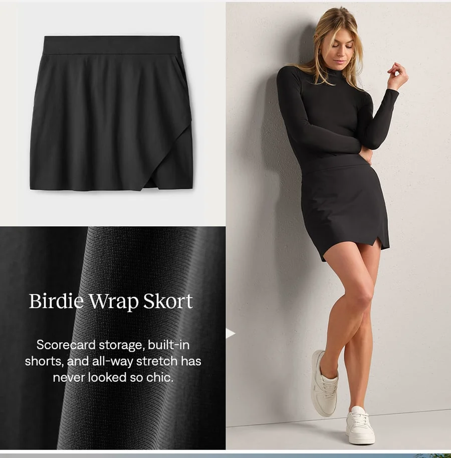 Birdie Wrap Skort