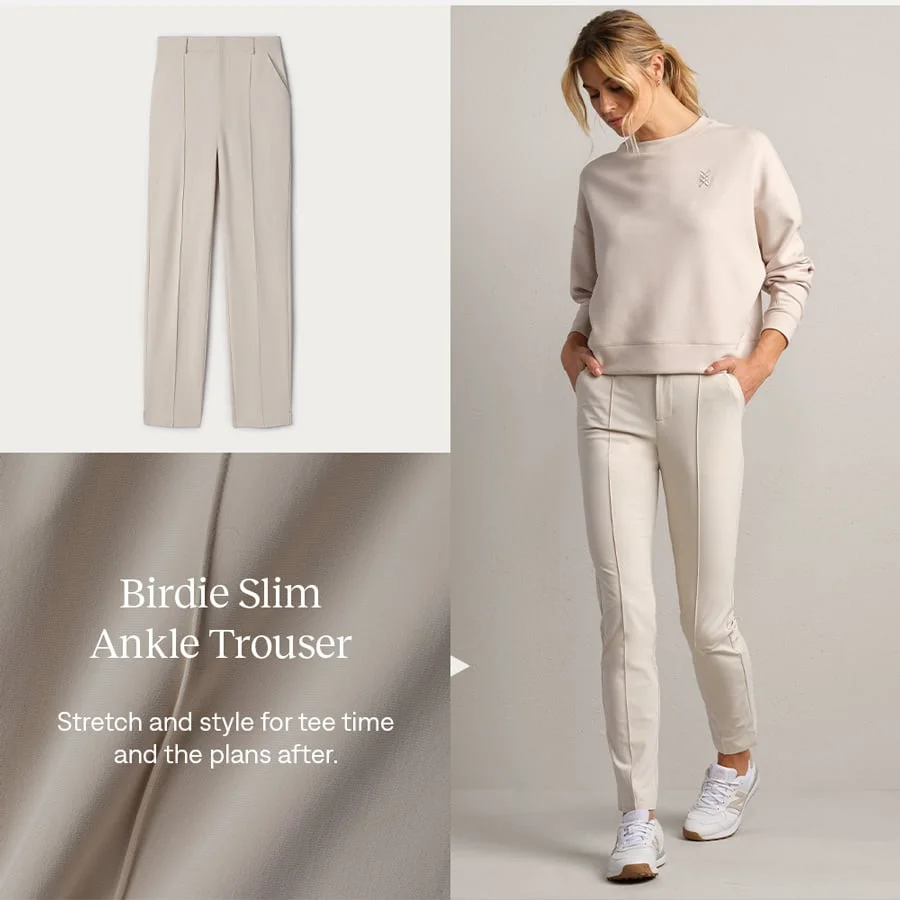 Birdie Slim Ankle Trouser