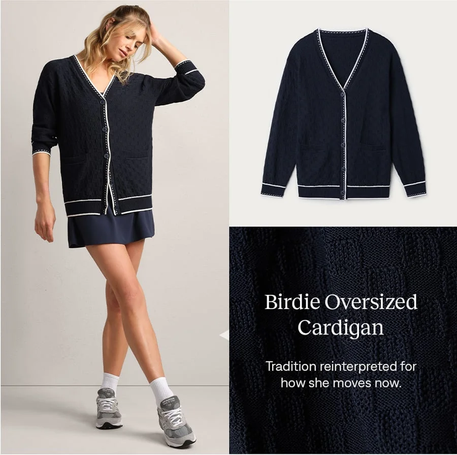 Birdie Oversized Cardigan