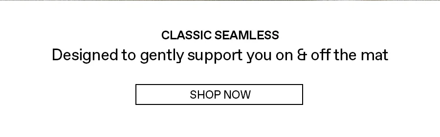 Designed to gently support you on & off the mat