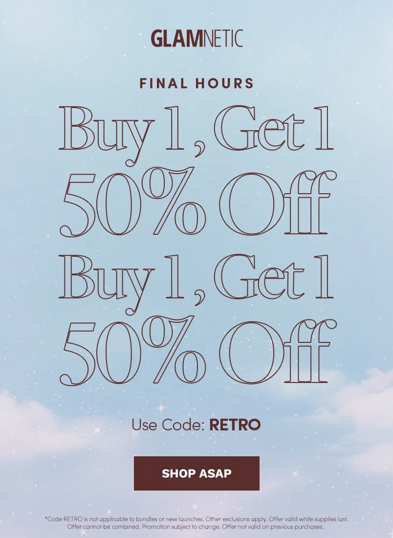 LAST CALL: Shop 50% off Select Nails with the code RETRO