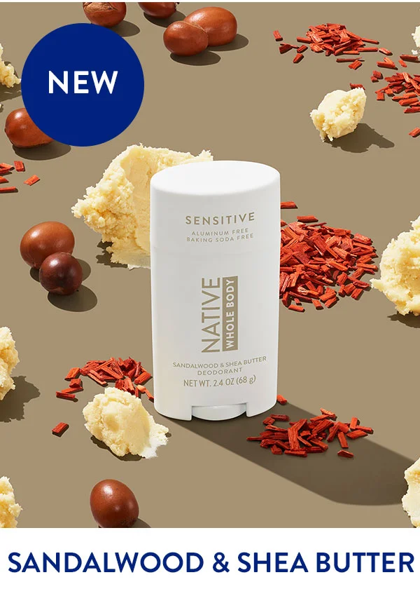 NEW | SANDALWOOD & SHEA BUTTER