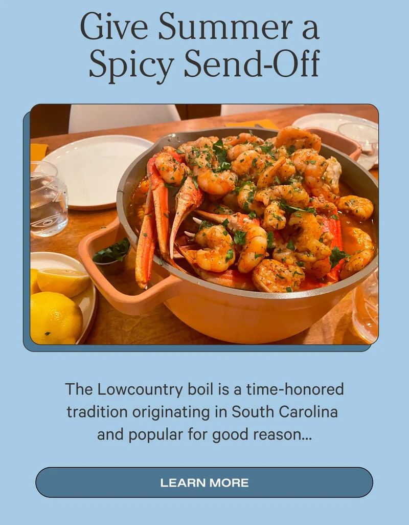 GIVE SUMMER A SPICY SEND-OFF