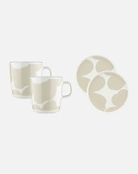Oiva / Iso Unikko Mugs and plates set