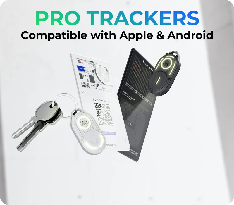 PRO TRACKERS Compatible with Apple & Android