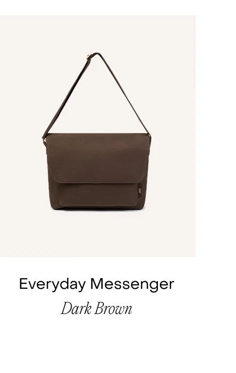 Everyday Messenger Bag Dark Brown