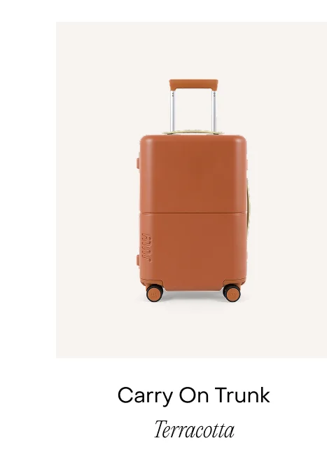 Carry On Trunk Terracotta