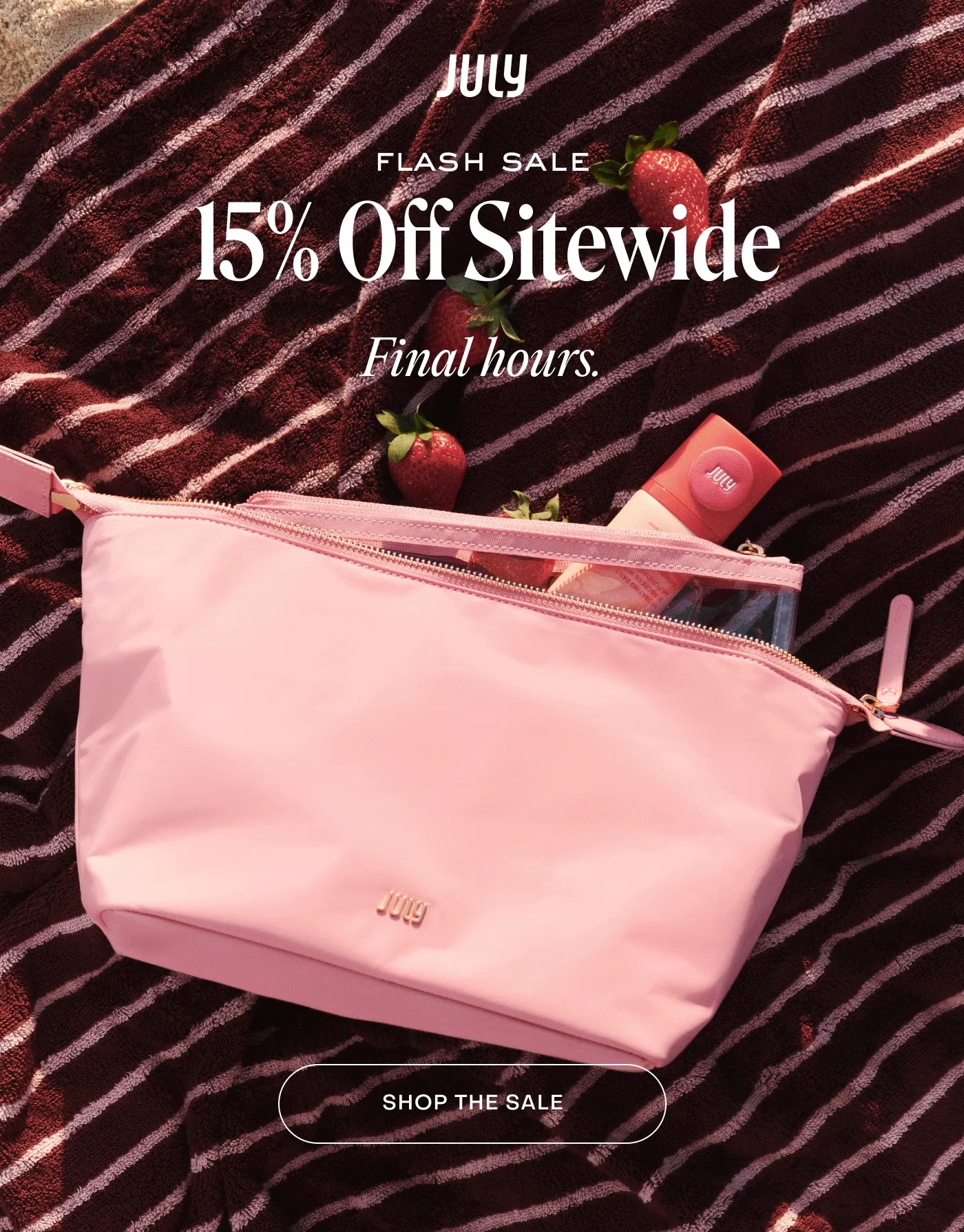 15% off sitewide.