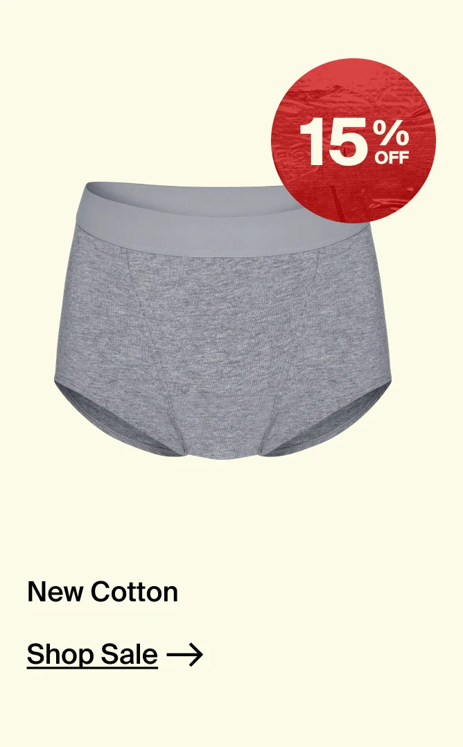New Cotton - 15% off. SHOP NOW