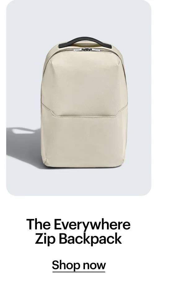 The Everywhere Zip Backpack