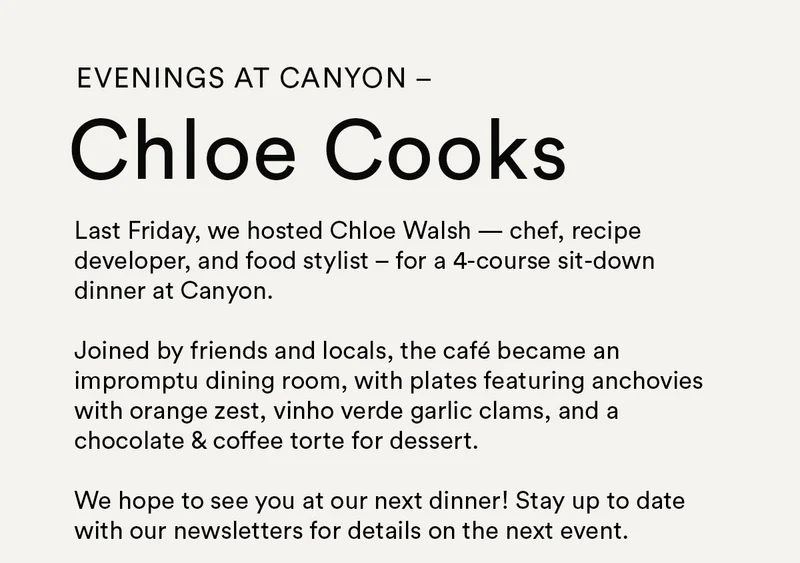 chloe cooks