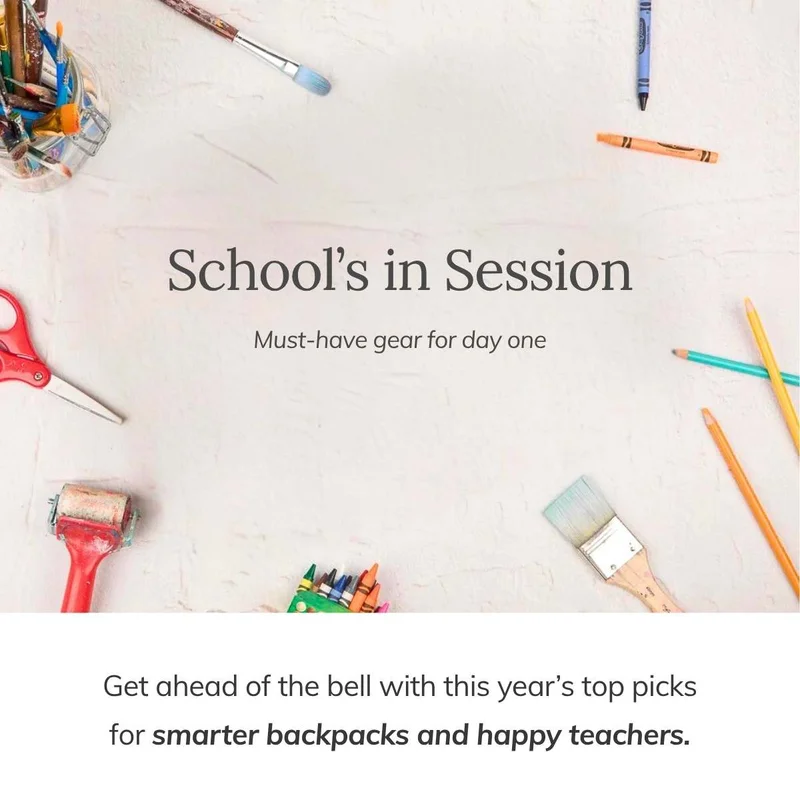 Shop All Back-to-School