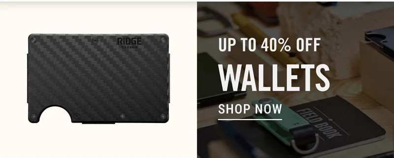 Shop Wallets: Up to 40% Off