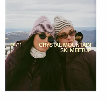RSVP to Crystal Mountain Ski Meetup