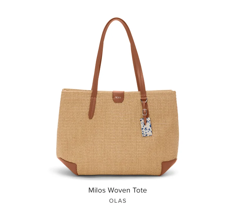 SHOP OLAS - Milos Woven Tote
