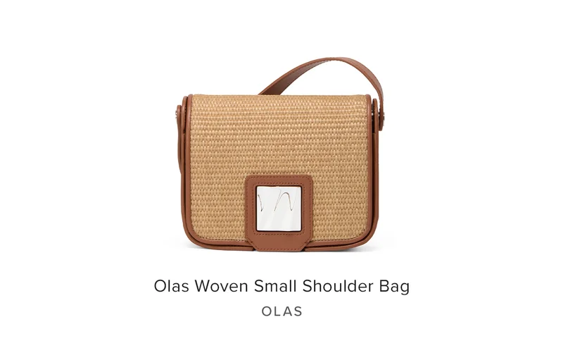 SHOP OLAS - Woven Small Shoulder Bag