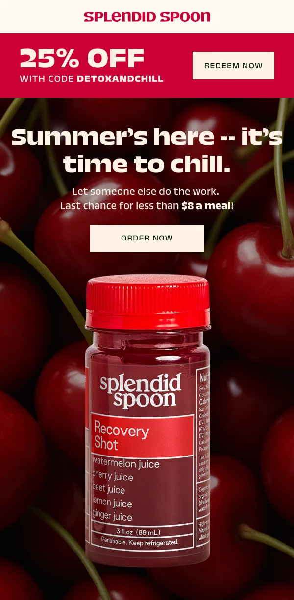 Use code DETOXANDCHILL
