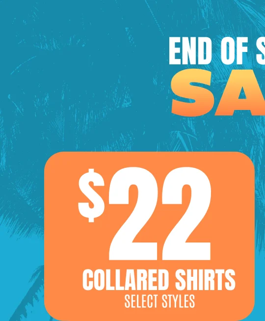 Collared Shirts Starting at $22 (select styles)