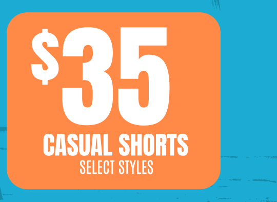 Casual Shorts Starting at $35 (select styles)