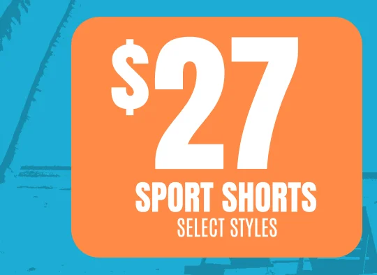 Sport Shorts Starting at $27 (select styles)