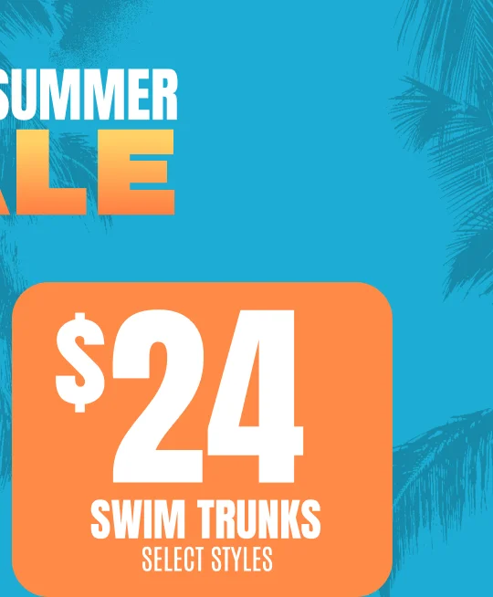 Swim Trunks Starting at $24 (select styles)