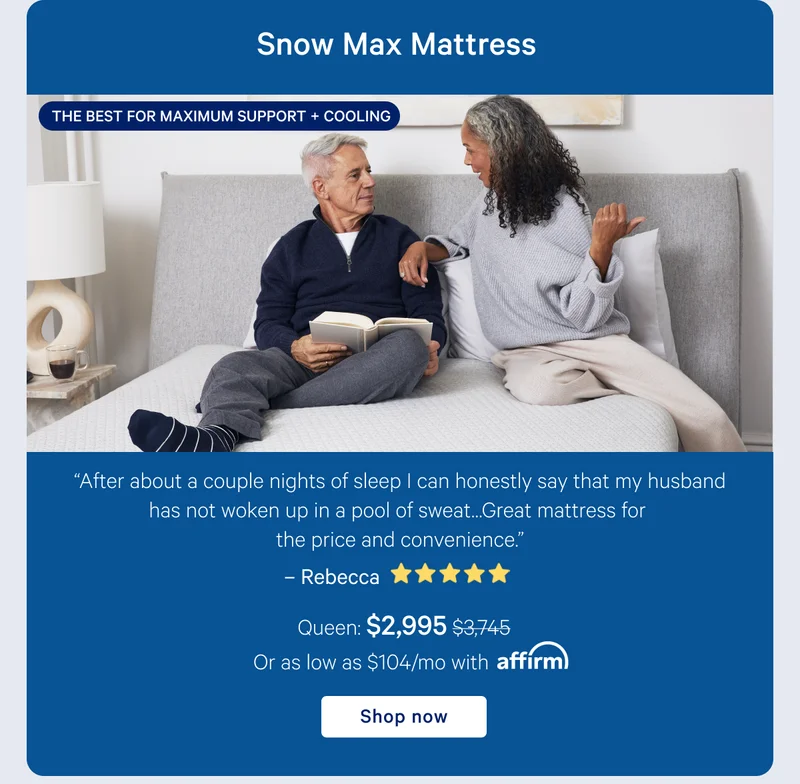 Snow Max Mattress >>