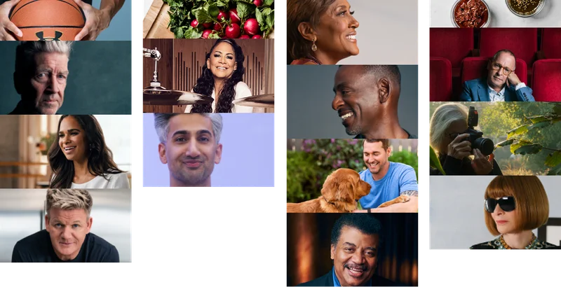 MasterClass Featured Instructors