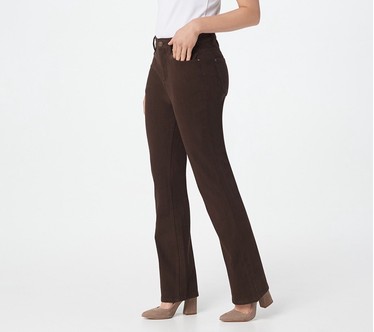 Belle by Kim Gravel Flexibelle 5-Pkt Boot Cut Jeans Petite