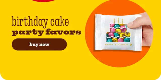 BIRTHDAY CAKE PARTY FAVORS