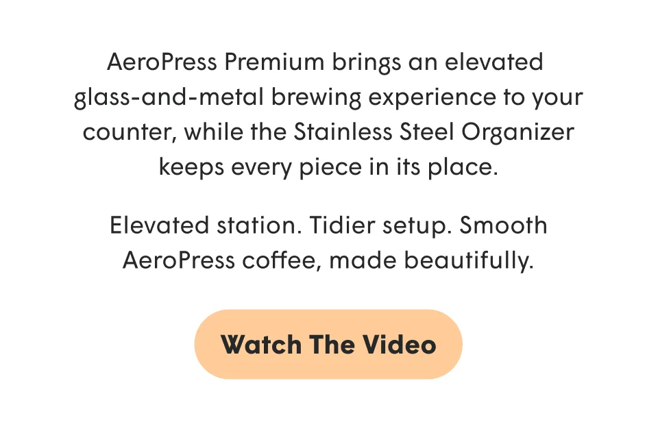 Premium + Stainless Steel Organizer: Watch the Video