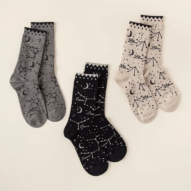 Zodiac Star Sign Socks