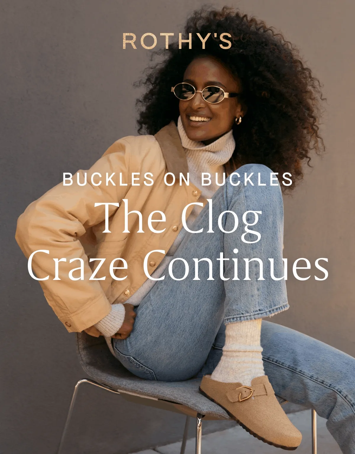 BUCKLES ON BUCKLES The Clog Craze Continues