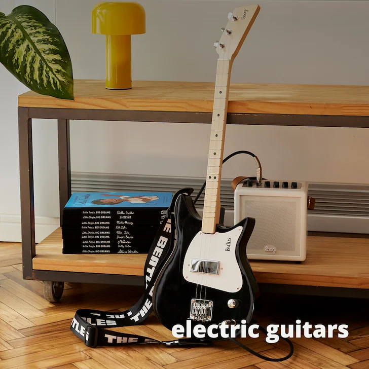 Shop Beatles + Loog Electric guitars