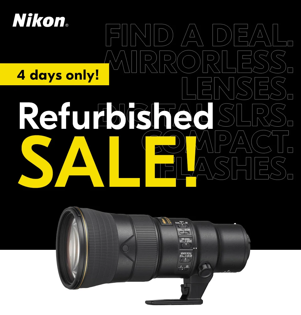 Nikon | 4 Days Only | Refurbished Sale! | AF-S NIKKOR 500mm f/5.6E PF ED VR