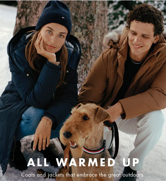 All warmed up                                            Coats and jackets that embrace the great outdoors.
