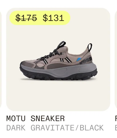 Motu Sneaker Dark Gravitate/Black