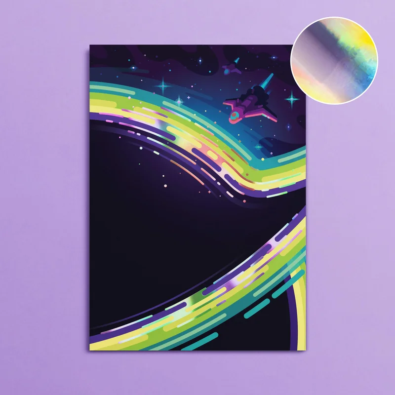 Image of Escaping the Black Hole Poster