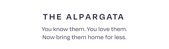 The Alpargata