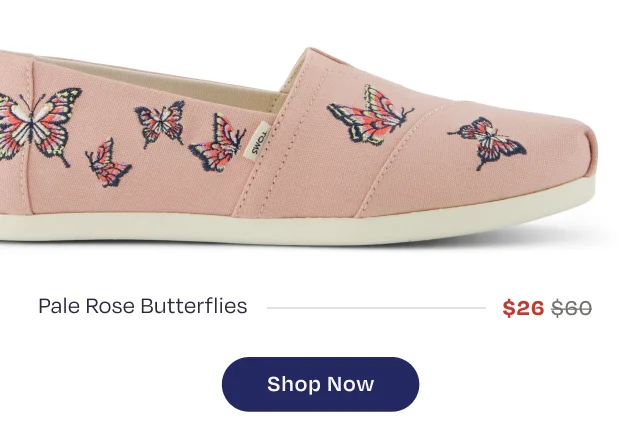 Pale Rose Butterflies