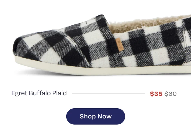 Egret Buffalo Plaid