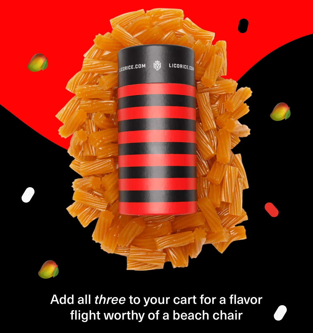 Shop Australian Mango Licorice!
