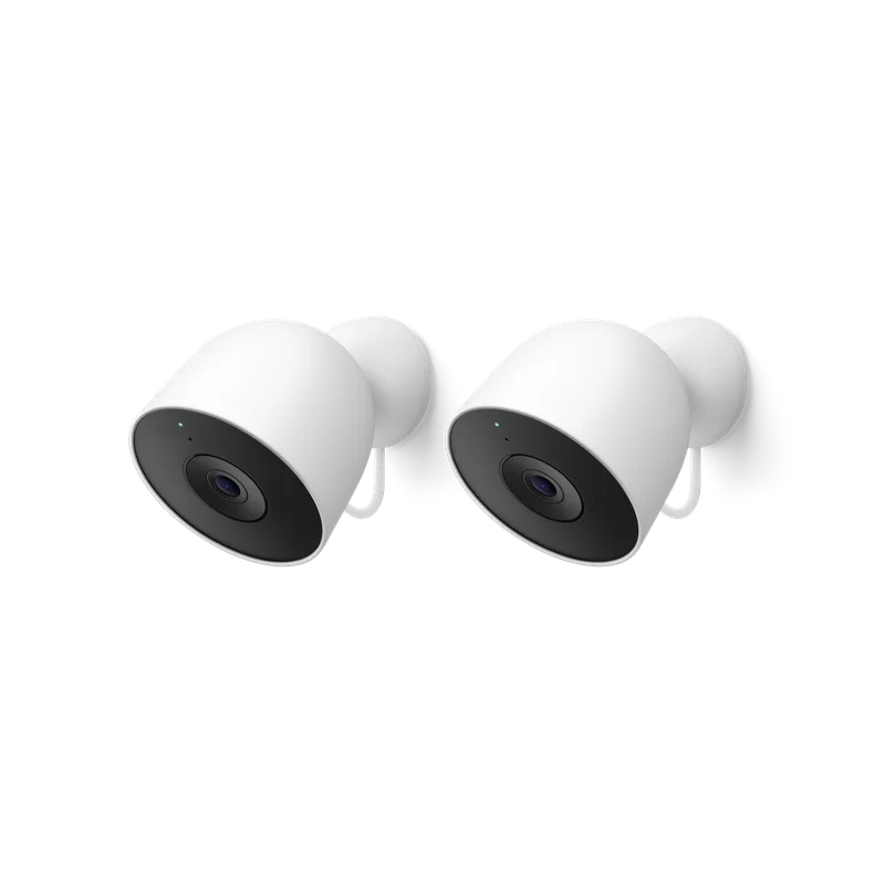 Nest Cam Outdoor (wired, 2nd gen) 2-pack