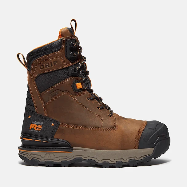 Men's Boondock Ultralight 8-inch Composite Toe Waterproof Insulated Work Boot