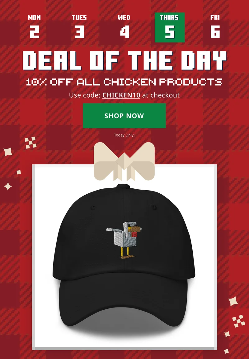 Save 10% on Chicken products