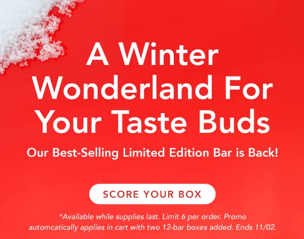 Peppermint White Chocolate Is Back For 24 Hours!