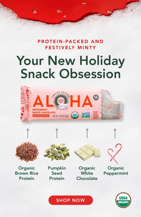 Peppermint White Chocolate Protein Bars