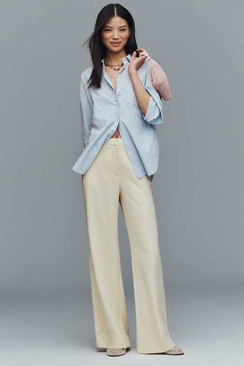Maeve Flat-Front Trousers