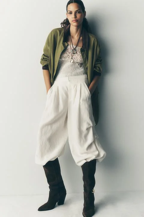 By Anthropologie Garden Balloon Pants