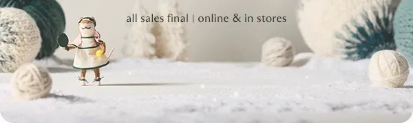All sales final.