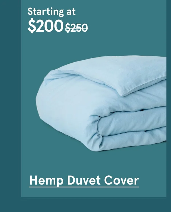 Hemp Duvet Cover
